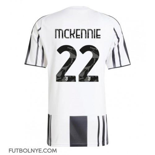 Camiseta Juventus Weston McKennie #22 Primera Equipación 2025-26 manga corta Camiseta Juventus Weston McKennie #22 Primera Equipación 2025-26 manga corta